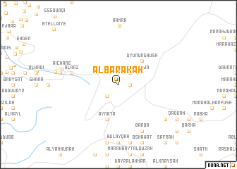 map of Al Barakah