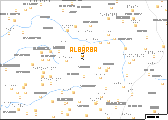 map of Al Barba