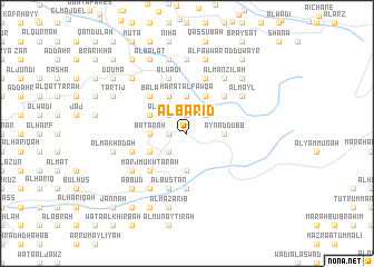 map of Al Bārid