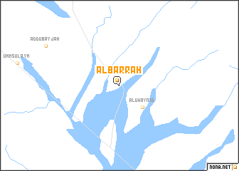 map of Al Barrah