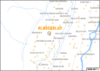 map of Al Basqalūn