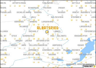 map of Albatsried