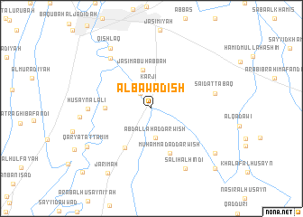 map of Al Bawādīsh