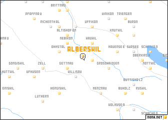 map of Alberswil