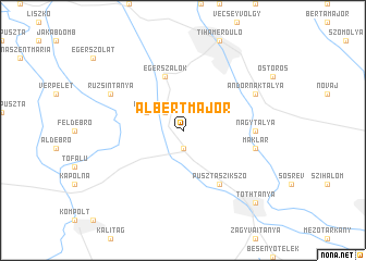 map of Albertmajor