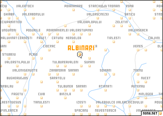 map of Albinari