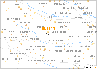 map of (( Albina ))