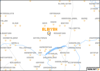 map of Al Bīyah