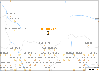 map of Albores