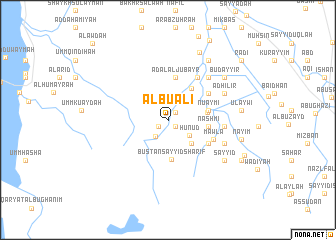 map of Albū ‘Alī