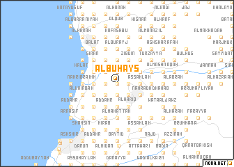 map of Al Buḩayş