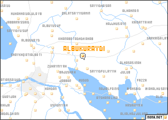 map of Albū Kuraydī