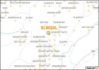map of Al Buqūl