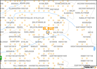 map of Al Būr