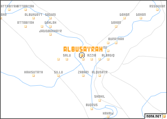 map of Al Buşayrah