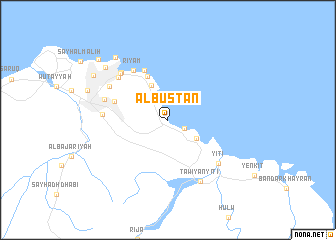 map of Al Bustān