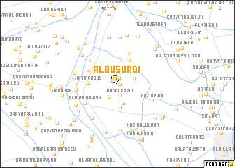 map of Ālbū Surdī
