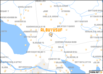 map of Albū Yūsuf