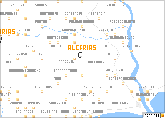 map of Alcarias