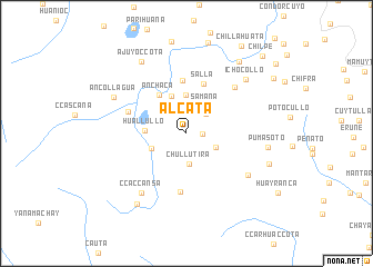 map of Alcata