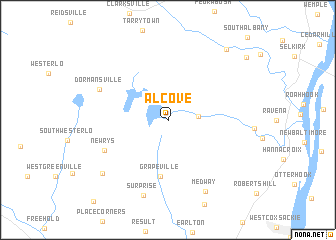 map of Alcove