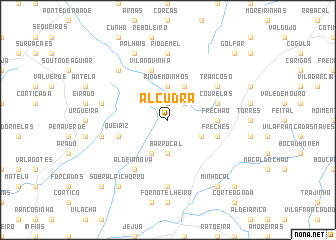 map of Alcudra