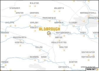 map of Aldbrough