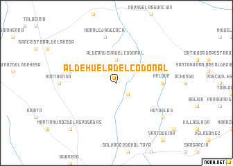 map of Aldehuela del Codonal