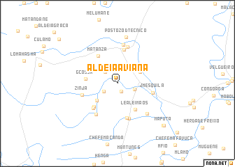 map of Aldeia A. Viana