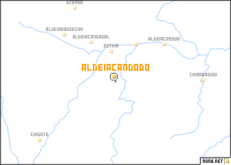 map of Aldeia Candodo