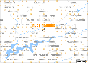 map of Aldeia do Meio