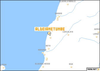 map of Aldeia Metumbe