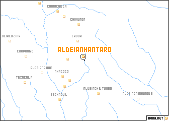 map of Aldeia Nhantaro