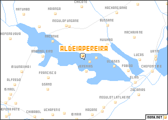 map of Aldeia Pereira