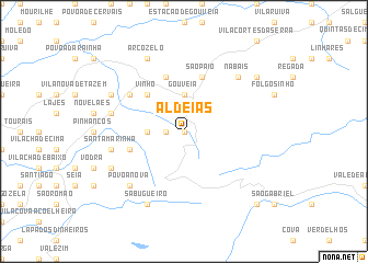 map of Aldeias