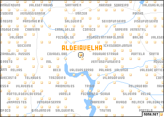 map of Aldeia Velha