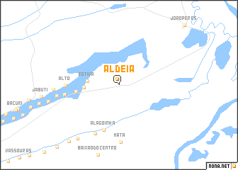 map of Aldeia