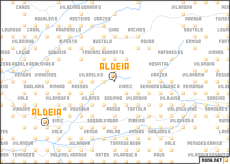 map of Aldeia