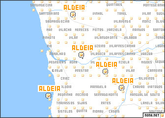 map of Aldeia