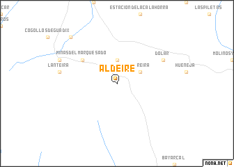 map of Aldeire