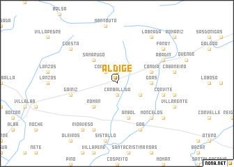 map of Aldige