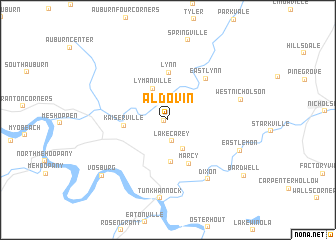 map of Aldovin