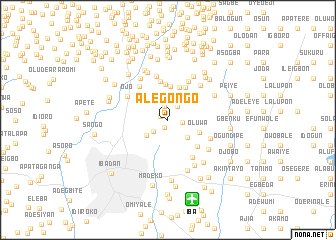 map of Alegongo