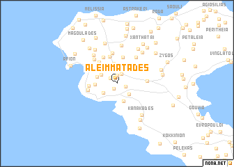 map of Aleimmatádes