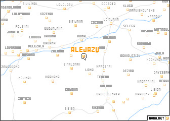 map of Alejazu