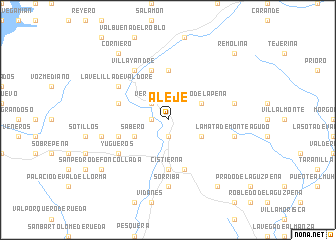 map of Aleje