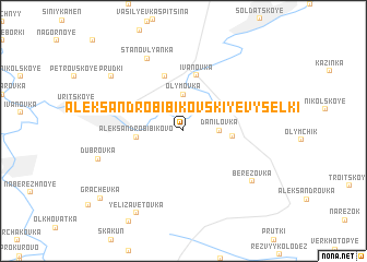 map of Aleksandro-Bibikovskiye Vyselki