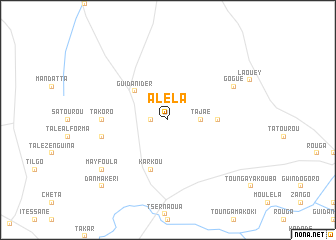 map of Alèla