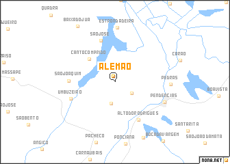 map of Alemão