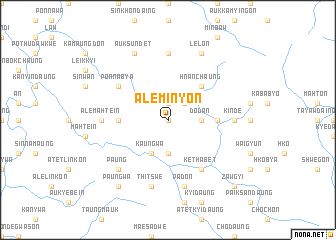 map of Ale Minyon